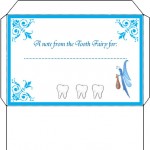 A printable Tooth Fairy letter envelope