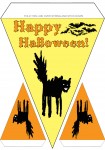 Halloween Bunting - Rooftop Post Printables