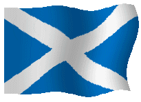 Scotland flag - Burns Night celebration