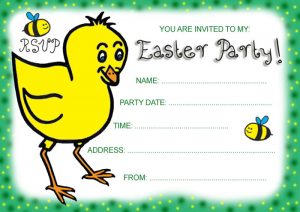 Invitation: Easter Party