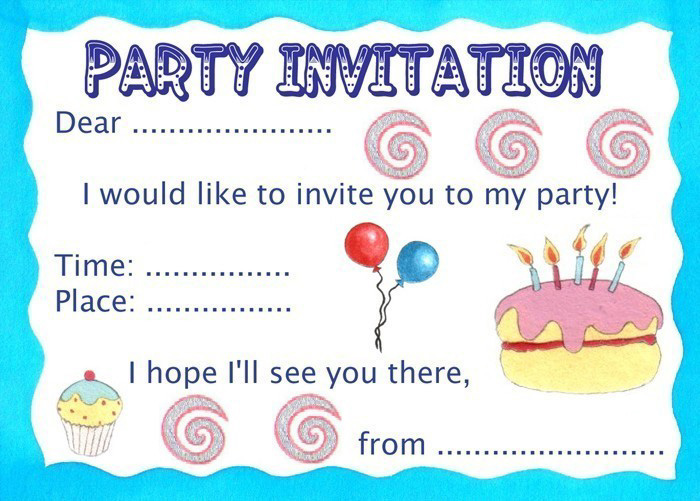 Kids Birthday Invitation Wording Ideas | Invitations Templates