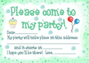Birthday Party Invitation