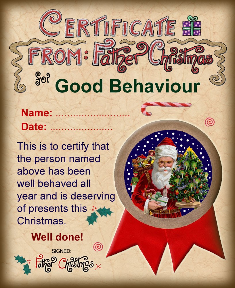 Free Printable Santa Certificate Template Free Templates Printable free-printable-santa-certificate-template-free-templates-printable