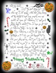 Happy Halloween Letter from Father Christmas!