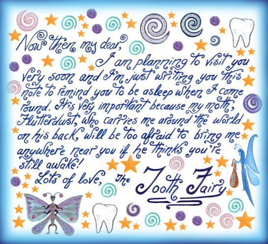 The Spohrs Are Multiplying Tooth Fairy Letters Letter From Tooth 