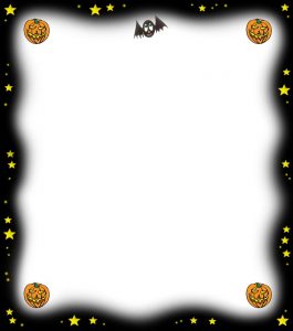 Blank Halloween Notepaper - Rooftop Post Printables