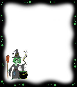 Printable witch's brew notepaper