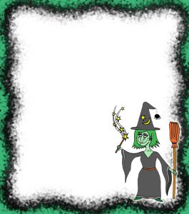 Printable Witchy Notepaper