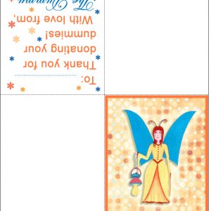 Four fold card from the Dummy Fairy.