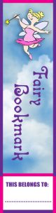 Printable fairy bookmark