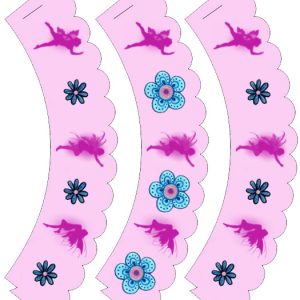 Free fairy cupcake wrappers