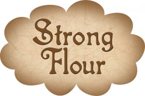 Printable label for strong flour