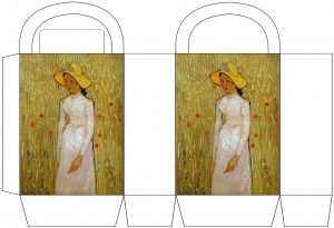 Van Gogh "Girl in White" Party Bags