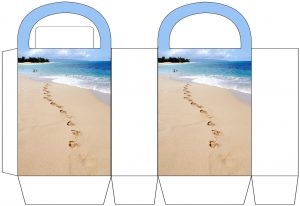 Footsteps on the Beach
