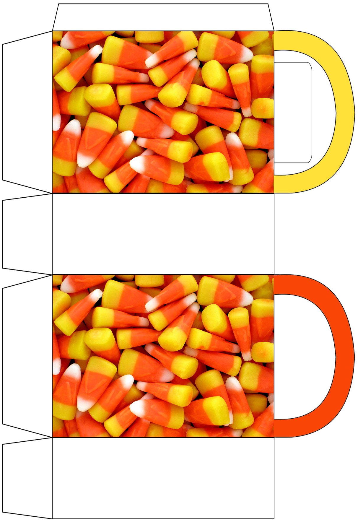 Candy Corn Party Bag