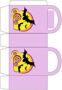Free printable bats party bag