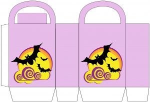 Free printable bats party bag