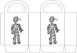 Free printable mummy party bag