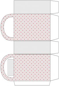 Heart Patterned Party Bag