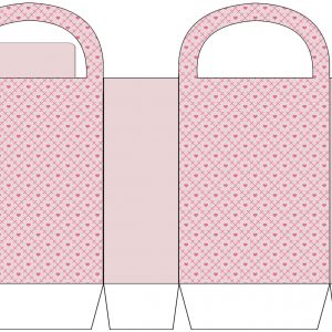 Heart Patterned Party Bag