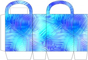 Icy Patterns Party Bag