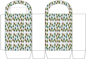 Christmas Trees Party Bag