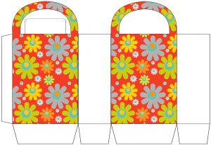 Bright Flowers Party Bag