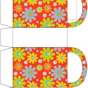 Bright Flowers Party Bag