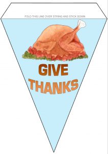 Thanksgiving Bunting
