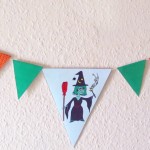 Printable bunting to decorate at Halloween