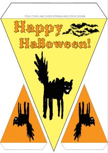 Printable Halloween Bunting