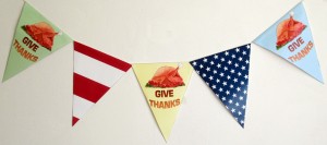 Thanksgiving Bunting