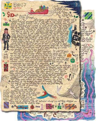 Free letter from Father Christmas, written and illustrated by Leone Annabella Betts