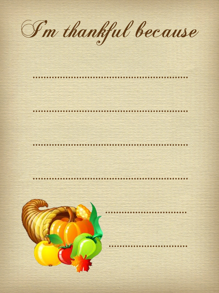 Thanksgiving art for facebook