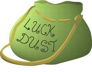 The Birthday Fairy's bag of luck dust