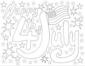 Fourth of July Coloring