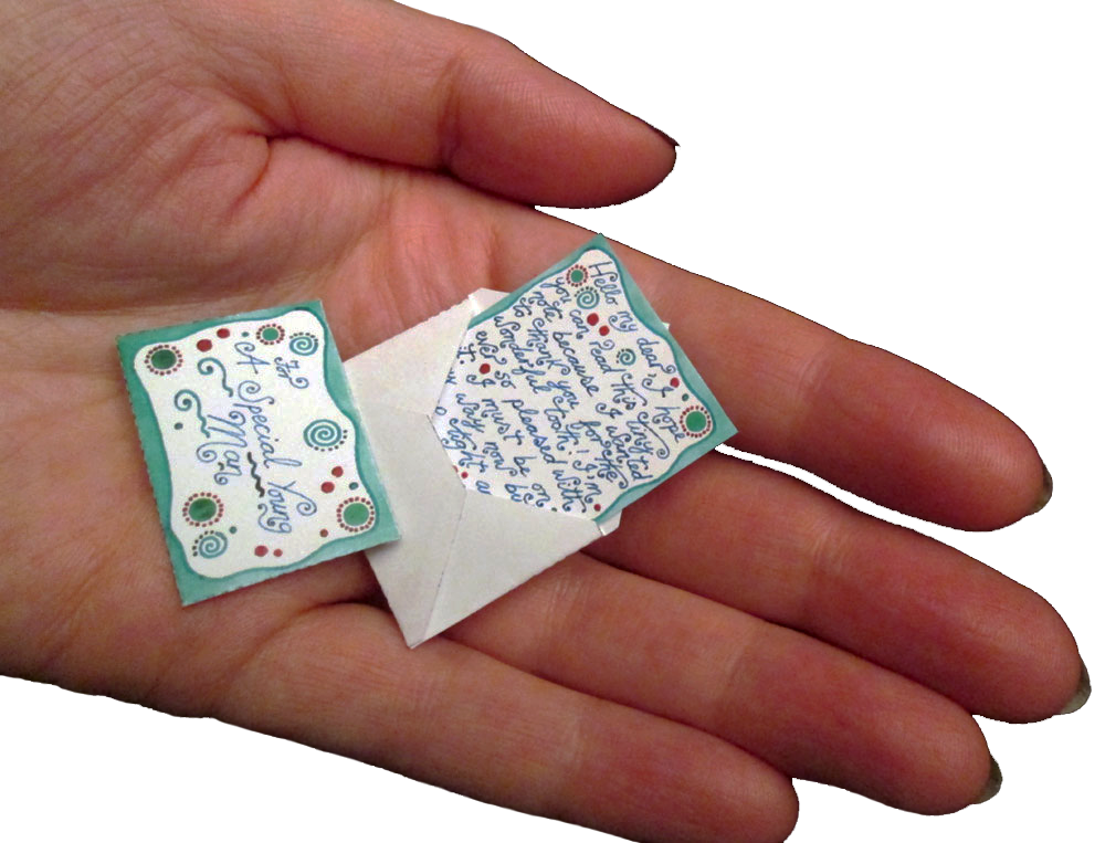 Make A Miniature Tooth Fairy Letter Rooftop Post Printables