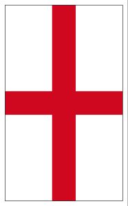 Printable St George's Cross flag