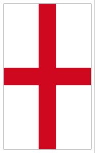 Printable St George's Cross flag