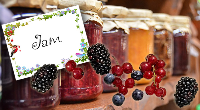 Pretty Jam Labels