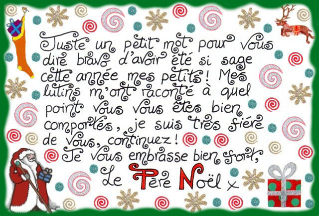 LISTE AU PERE NOEL DE LOUISE (2 ANS) - Juste Maudinette