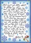 This note from Santa reassures children that he can't catch Covid-19.