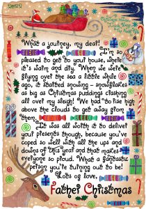 A 2021 letter from Santa to read on Christmas Morning